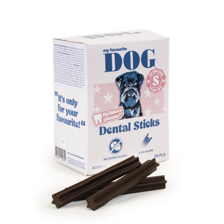 My favourite DOG - Tannstikker S - 28-pakning - Hund - Hundegodbiter & tyggebein - Dental tyggebein & tanntyggebein - ZOO.no