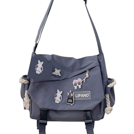 Axelväska Mailman Väska BLÅ - high quality