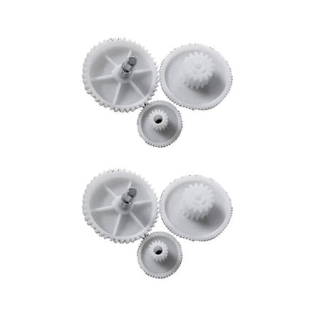 6 stk. Kjøttkvern Plastgir Erstatning S/m/l Gir For Husholdnings Kjøttkvern Reparasjon