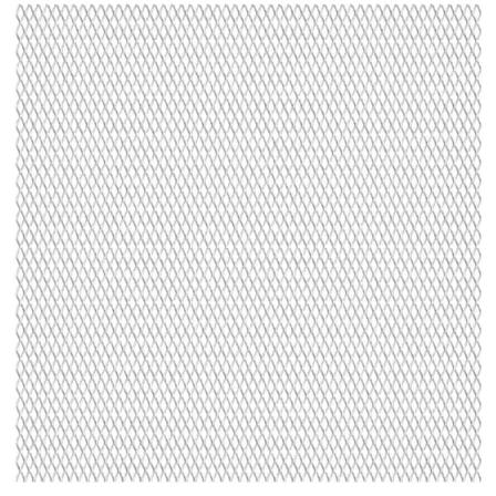 Vidaxl Sträckmetall Rostfritt Stål 100x85 Cm 30x17x2,5mm Silver
