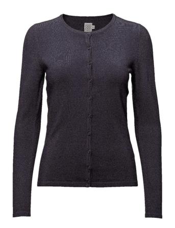 A8661, Milasz R-Neck Cardigan Strikkegenser Cardigan Blå Saint Tropez