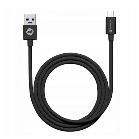 Forcell USB Till Micro USB Kabel (1m) - Svart