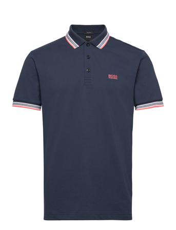 Paddy Polos Short-sleeved Sininen BOSS