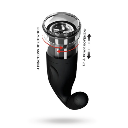 Breton Multifunction Rechargeable Masturbator - Sexleker Vuxen: Fleshlight, penisring, hylser & pumper