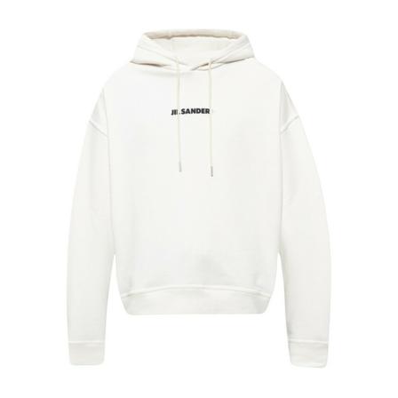 Jil Sander Printed hoodie Hvid, Herre