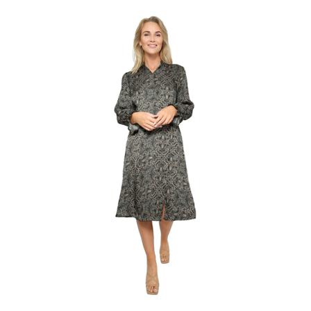 2-Biz, Midi Dresses Szary, Kobieta, Rozmiar: M