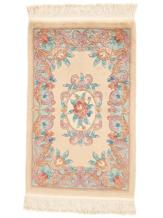 Tappeto Orientale Cinesi 90 Line 70X110 Beige/Marrone (Lana, Cina)