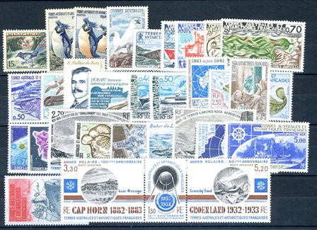 TAAF - Fransk antarktisk Terr. 1956-1992 - Samling - Postfrisk