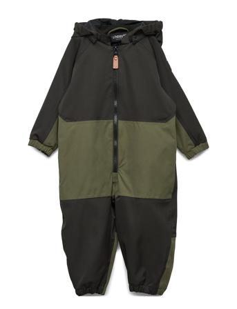 Explorer Baby Overal Outerwear Coveralls Shell Coveralls Vihreä Lindberg Sweden