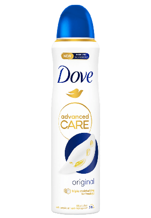 Dove 72h Advanced Care Antiperspirant Deo Spray Unisex 150 ML