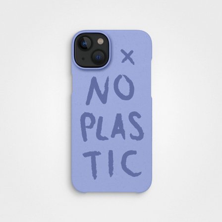 Biodegradable Phone Case Vista Blue No Plastic | agood company, iPhone 14 Plus