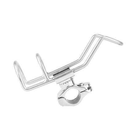 316 Stål Fiskespö Sockel Fäste Spöhållare Stöd Klammer Rälmontering 25mm Båttillbehör