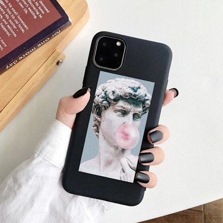 iPhone 12 Pro Max case David statue michelangelo tyggegummi