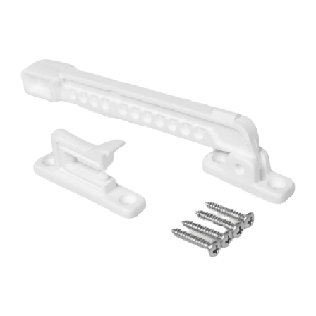 HomeSafety Vädringsbeslag Safetyfitting Elin 2-pack Barnsäkerhet Vit