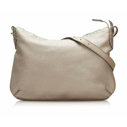 Fendi Vintage, Shoulder Bags Grijs, Dames, Maat:ONE Size