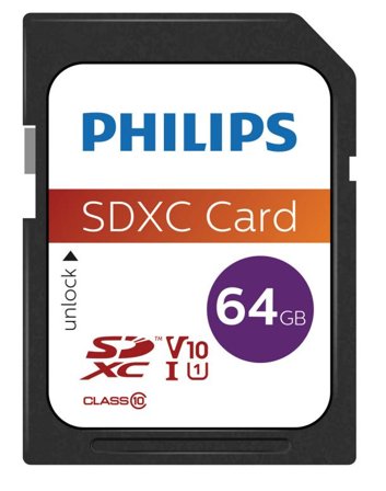 Philips Fm64Sd55B 64 Gb Sdxc Uhs-I