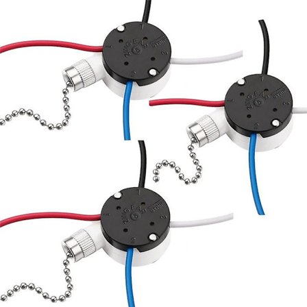 3 stk Ze-208S E89885 3-trinns 4-lednings trekkjedesbryter for takvifte, erstatningsdel, B