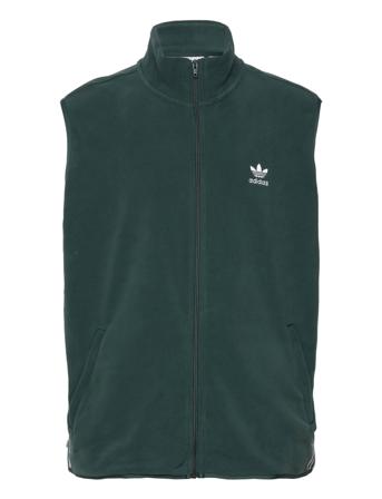 Adicolor 3-Stripes Fleece Vest Liivi Vihreä Adidas Originals