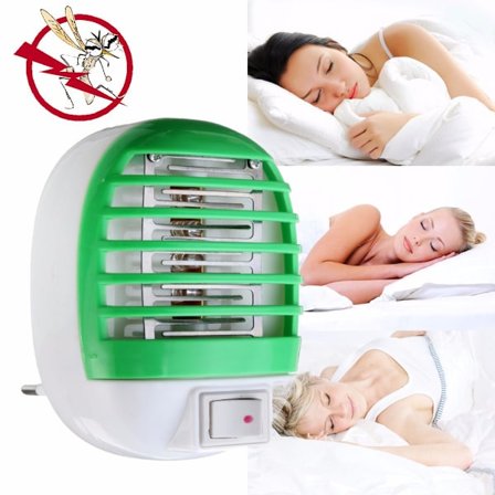 Profesjonell elektrisk fluedreper, myggdreperlampe, elektrisk insektdreper, elektrisk med UV-lys, innendørs fluedreper, myggfluefelle for Ind