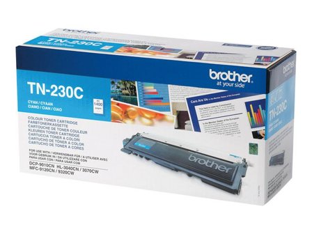 Brother Toner TN-230 C, TN-230C, cyan, singelförpackning - Lyreco - Toner och bläck - Tonerkassetter - Toner Brother