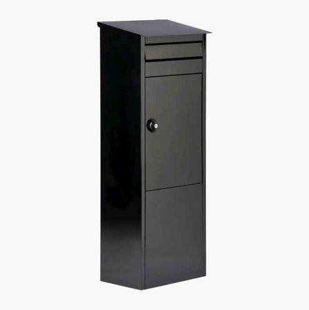 Biltema - Postkasse bakkemodell svart