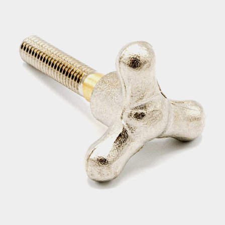 Vis de couvercle / écrou papillon pour filtre à eau de mer Maestrini, convient 0005G