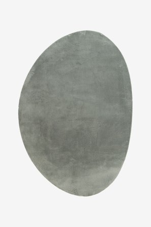 KM Home - Vaskbart teppe Soft - Grønn - Lugg- & ryetepper - 240X340 - Fra Homeroom