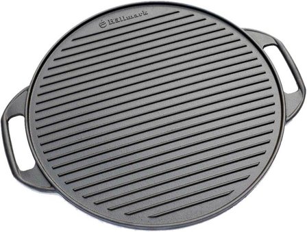 Hällmark Cast Iron Grill Pan kaksipuolinen grillipannu, 42 cm