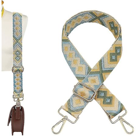 Taskebånd Skulderrem. Skulderremme Til Tasker. Taskebånd Guld. Justerbar