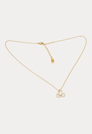 LILY AND ROSE - Elise Necklace - Ivory Pearl - Gold