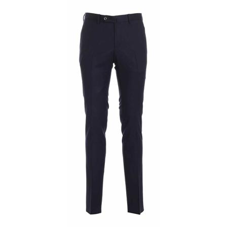 Pt01, Pantalone lana superslim Niebieski, Mężczyzna, Rozmiar: 2XL