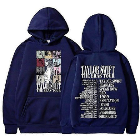 Herre Dame Hettegenser Taylor The Eras Tour Gutter Jenter Gensere Midnight Album Swift Trykk Dame Hette Herreklær Unisex Pullover-Perfet