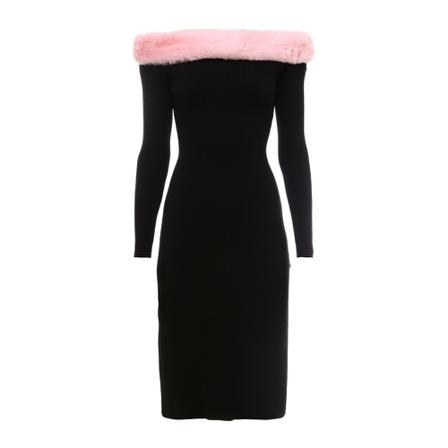 Blumarine Kjole 2A059S Sort, Dame