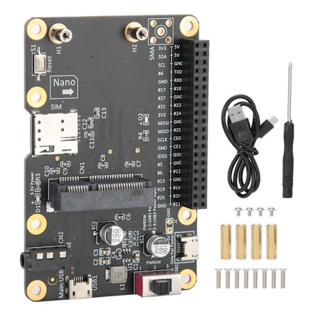 3G/4G LTE Base Hat för Raspberry Pi 4/3/2/B+ Modul Datorplatta till USB med SIM-kort