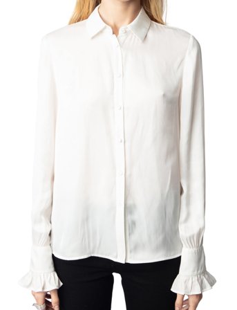 Zadig & Voltaire Thely Satin - Cream - S