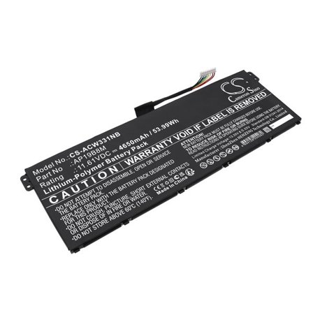 Batteri till Notebook, Bärbar dator för Acer Chromebook Spin 713 CP713-3W-57JX m.fl.