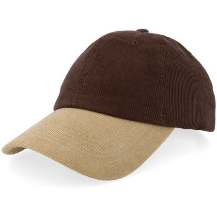 Equip - Brun unconstructed Keps - Corduroy Off Brown/Khaki Dad Cap @ Hatstore