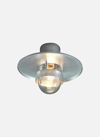 Bergen 271 utelampe - galvanisert stål