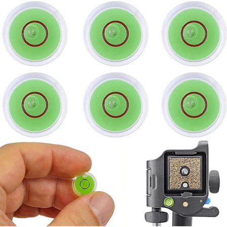 Vaterpas, Libelleniveau, Præcisionsvaterpas, Horisontalt Libelleniveau, Niveau Boble, Rund Niveau Boble, Runde Libelleniveauer, 12mm Cirkulært 