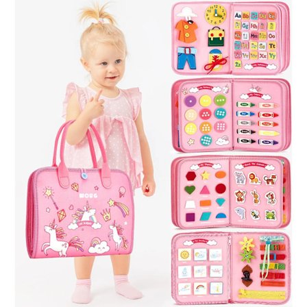 Småbørn Rejser Optaget Bord til Drenge Piger Montessori Legetøj