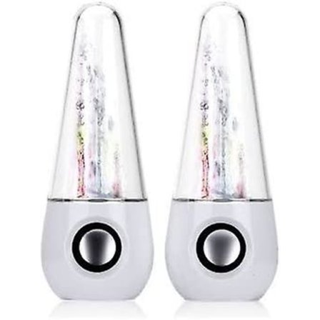 Suihkulähde Veden Tanssi Ääni Värikäs Valo Kannettava Puhelin Työpöytätietokone Pieni Kaiutin Subwoofer (valkoinen)