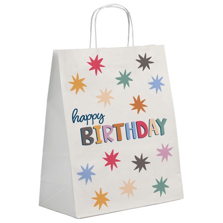 Gaveposer Happy Birthday 6-pakning