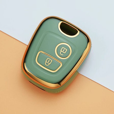 Peugeot 107 206 207 307, Citroen C1 C2 C3 C4 Picasso ja Toyota Aygo TPU -auton avaimenperäkotelon kuori