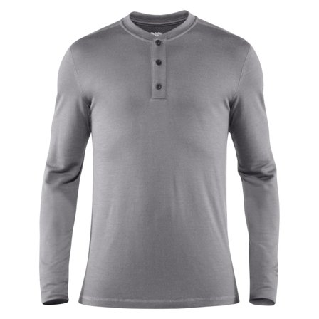 Fjällräven Men's Singi Merino Henley Men base layer tops Grey S