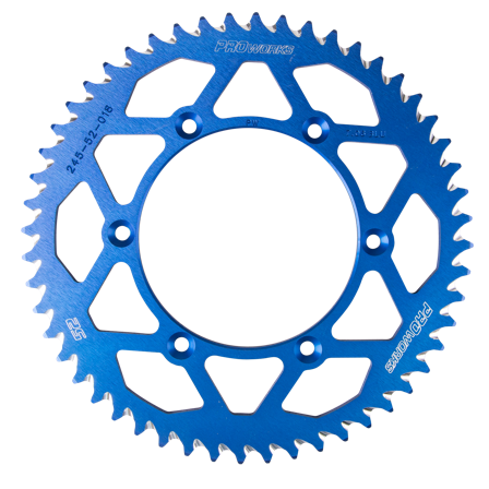 Zadní Rozeta Proworks Aluminium Modrá - Yamaha YZ 450F 2003-2026