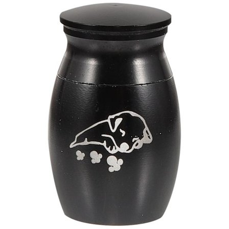 Lille Dyreurne Hund Urne Til Aske Lille Dyreurne Hund Askeholder Metal Dyreurne Askebeholder