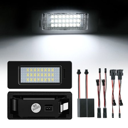 Auton rekisterikilven valo LED-takavalo