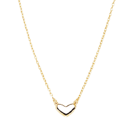 Drakenberg Sjölin Loving heart medium single necklace Smycken & klockor Dam Guld ONESIZE