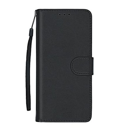 Flip Stand Leather Wallet Case For Samsung Galaxy A71 Black
