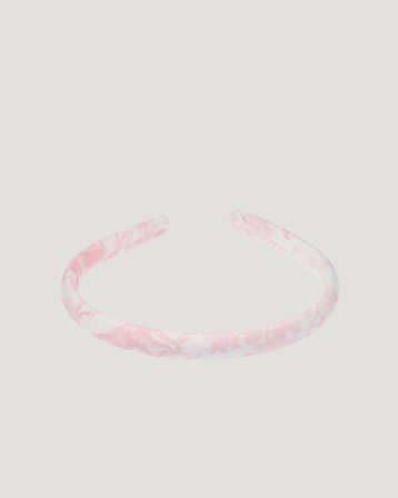 Dark Department Velvet Hair Band Thin Rosa Accessoarer Tjej - Kids Brand Store